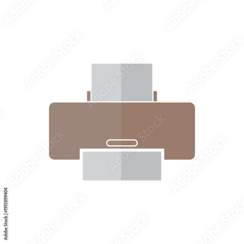 PRINTER ICON SYMBOLS FOR PRINTING IMAGES OR DOCUMENTS