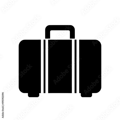 Suitcase Icon For Travel And Luggage Management App