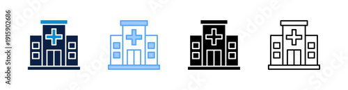 Hospital Multiple Style Icon Set Collection 