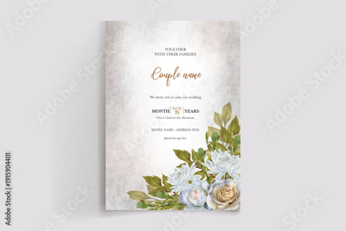 Save the date wedding invitation templates