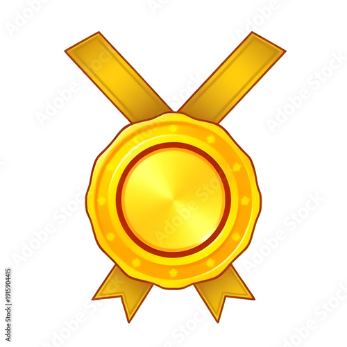 Konstfotografi gold, medal, ribbon, award, prize, victory, success, achievement, champion, winn