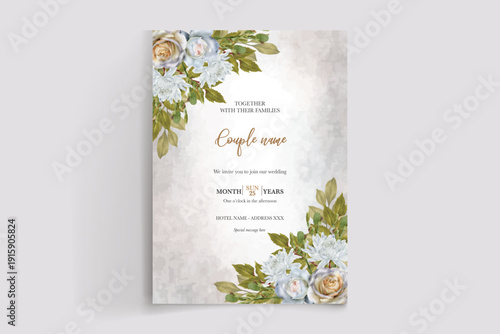 Save the date wedding invitation templates