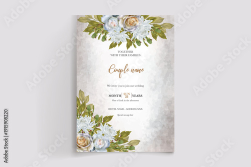 Save the date wedding invitation templates