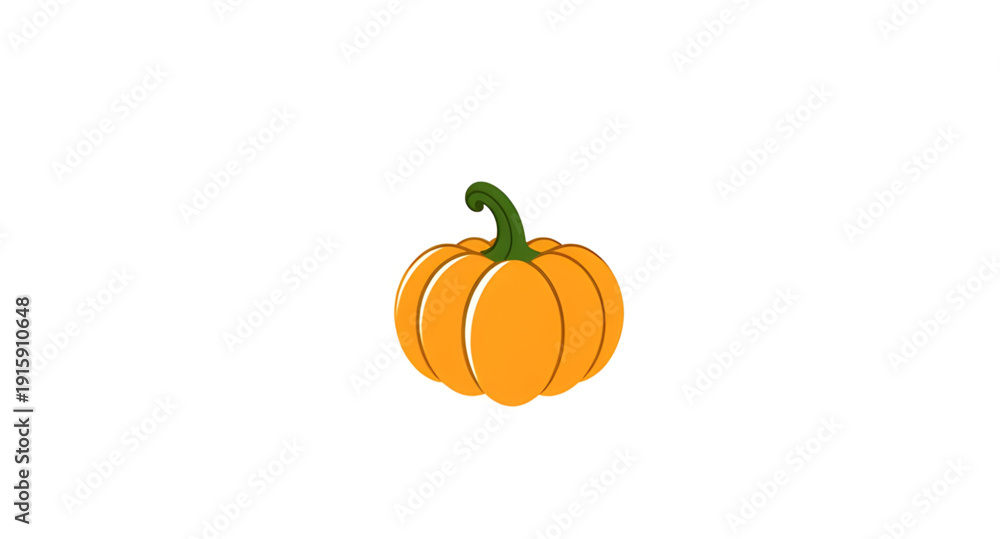 Obraz premium pumpkin, vegetable, gourd, squash, cartoon, illustration, icon, isolated, orange, autumn, fall, harvest, halloween, cute, adorable, character, mascot, playful, smiling, food, farm, agriculture, season
