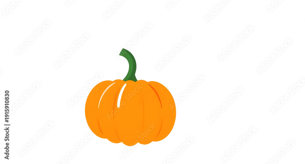 Obraz premium pumpkin, vegetable, gourd, squash, cartoon, illustration, icon, isolated, orange, autumn, fall, harvest, halloween, spooky, cute, funny, character, mascot, smiling, playful, food, farm, agriculture, s