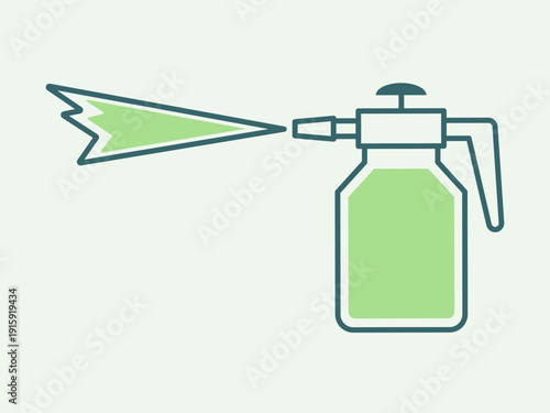 Pesticide sprayer icon. Agriculture icon design. Simple filled and outline icon. Vector icon.