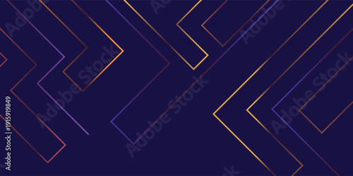 Abstract dark blue background with glowing geometric lines forming angular and interlocking patterns, creating a modern and dynamic design.