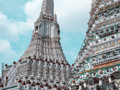 Obraz na plátně Bangkok Thailand temples asian culture