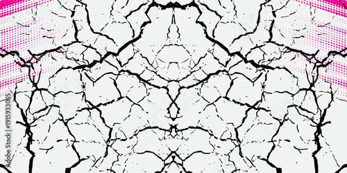 ping and white brush wrap car sticker pattern abstract banner sporty lines red and white color combination grunge brush pattern racing motorsport design, Eps 10.