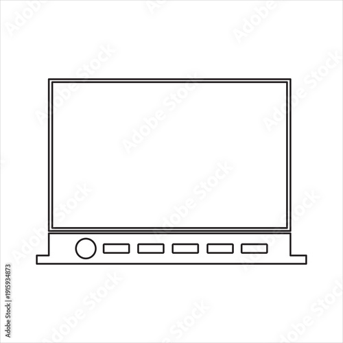 MONITOR ICON SYMBOL CAN BE FOR TV OR COMPUTER