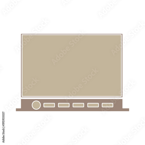 MONITOR ICON SYMBOL CAN BE FOR TV OR COMPUTER