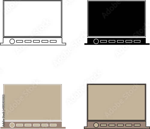 MONITOR ICON SYMBOL CAN BE FOR TV OR COMPUTER