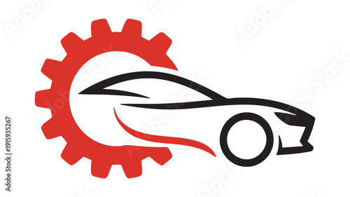 Dynamic blend of automotive speed and mechanical engineering symbolized in striking design