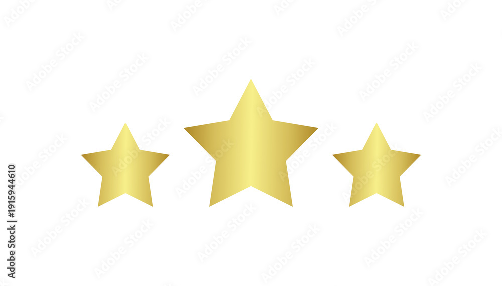 Obraz premium 3d golden star