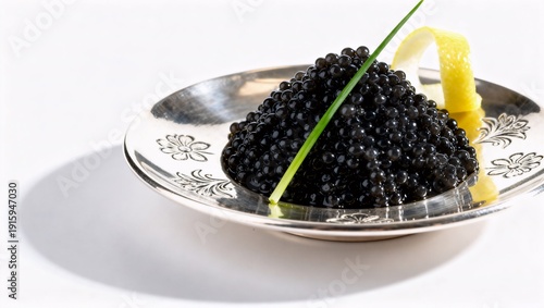 Wallpaper Mural 白背景の高級キャビアプレートファインダイニング Torontodigital.ca