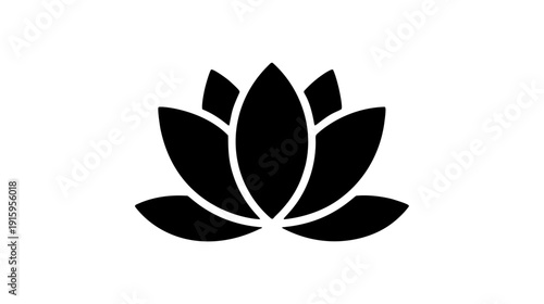 Elegant lotus flower design