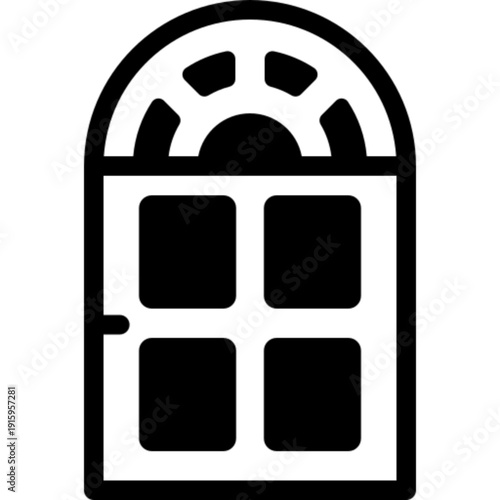 Classic Wooden Front Door