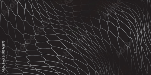 Mesh texture for fishing nets. Seamless pattern for sportswear or soccer goal, volleyball net, basketball hoop