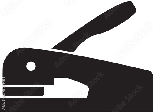 Office stapler tool for paper binding