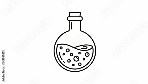 Bubbling Potion Flask Icon