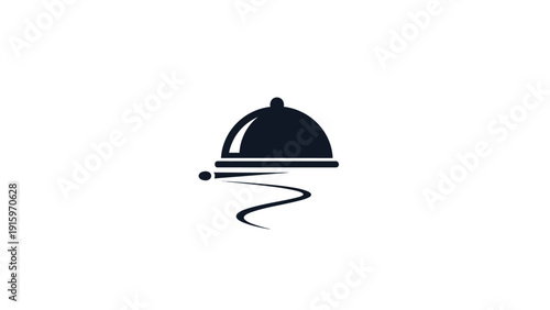 Cloche Server Food Service Symbol.