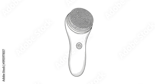 Electric Facial Cleanser Brush, Waterproof Sonic Vibration Face Washing Device