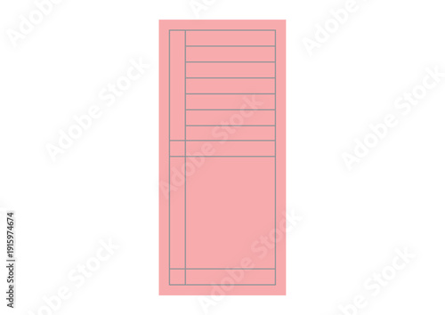 赤い切符イメージ