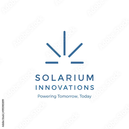 Solarium Innovations Logo Design Concept.