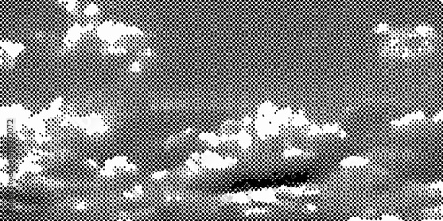 Close up black and white image of a person s lips with a textured grainy effect