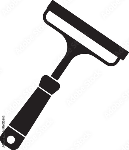 Window squeegee cleaning icon
