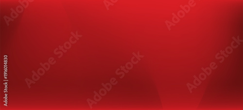 Red studio background. Abstract limbo podium studio room. Dark red gradient wall floor and spotlight scene.