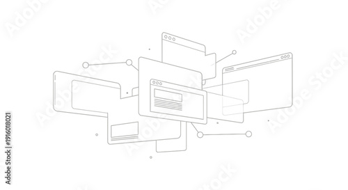 E commerce online shopping concept with digital payment system
