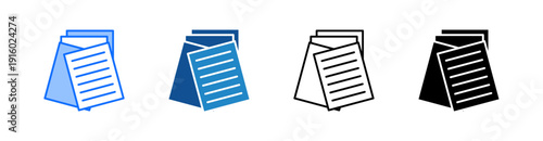 Paper Multiple Style Icon Set 