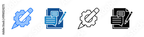 Setting Multiple Style Icon Set 