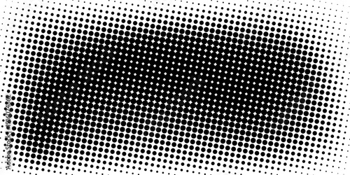 Monochrome halftone background with a gradient of dots creating a modern and minimalist design element EPS vector