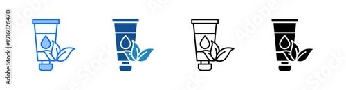 Lotion Multiple Style Icon Set 