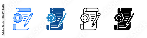 Project Multiple Style Icon Set 