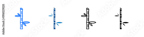 Bamboo Multiple Style Icon Set 