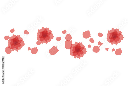 母の日のための 透け感カーネーションシリーズ｜カーネーションのライン
Carnation for Mother’s Day Series | Carnation Floral Line