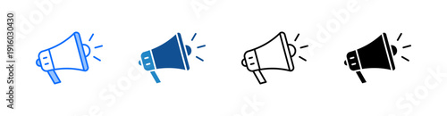 Marketing Multiple Style Icon Set 