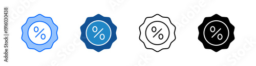 Discount Multiple Style Icon Set 