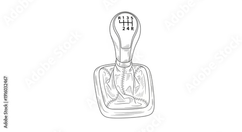 Hand drawn boxing gloves illustration.