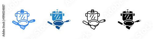 Kitchenware Multiple Style Icon Set 