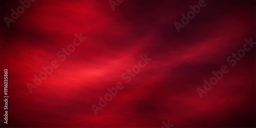 Red abstract background with smoky clouds