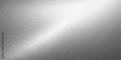 Brushed silver metal texture background