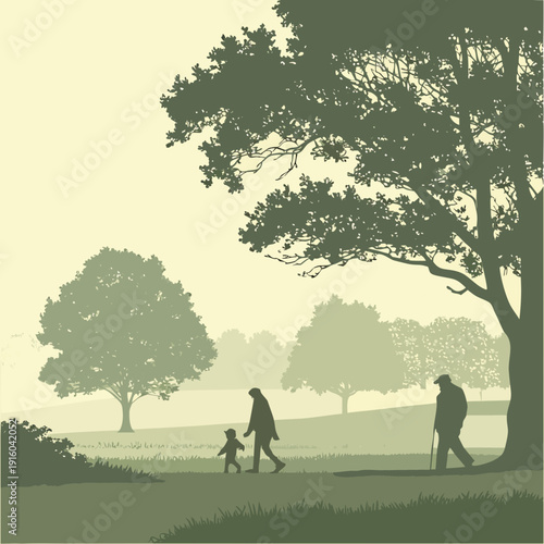 Early Morning Mist Sunrise