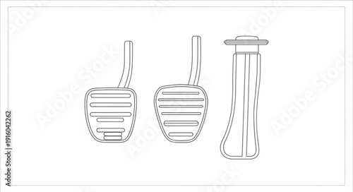 Laboratory Glassware Equipment Set.