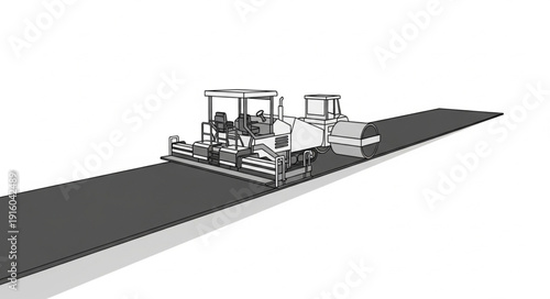 Industrial Machinery on Production Line.