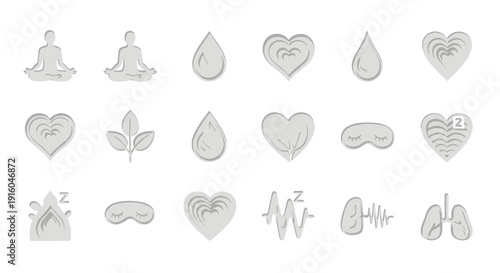 Various Medical Organ Illustrations.