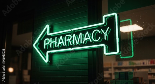 Green Pharmacy Neon Sign: An Illuminated Guide to Healthcare and Pharmaceuticals